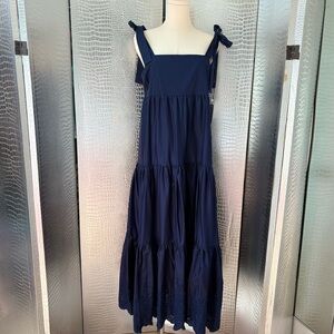 Jason Wu Blue Sleeveless Sundress Maxi